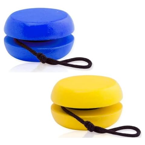 30 Yoyos infantiles de madera en colores Cover