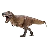 PNSO 恐竜博物館 1/35 サイズ ティラノサウルス T-REX フィギュア キャメロン 35cm級 頭蓋骨付属 口開閉可能 塗装済 肉食 恐竜 リアル PVC おもちゃ 科学 芸術 模型 恐竜好き