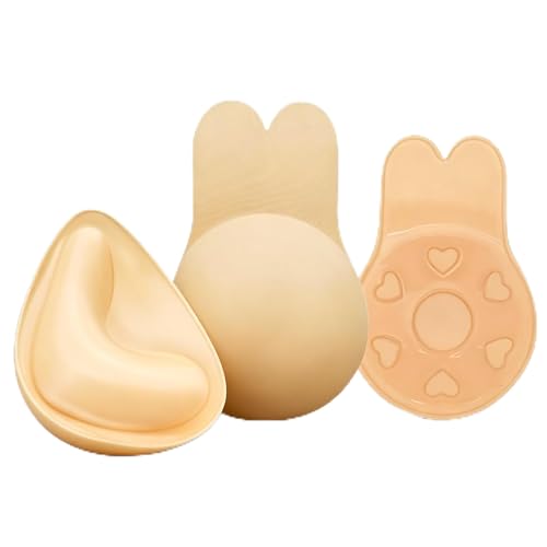 Push Up Pads Doppelseitig, Klebebh Sticky Bra Klebe BH Push Up, BH Pads Selbstklebende für Frauen, Go Braless Ultra-sofortige Hebung für A-D Cup Sport-Badeanzüge, Kleid