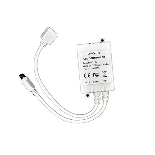 Controlador RGB con 3 teclas para tiras LED OSALADI miniatura 3