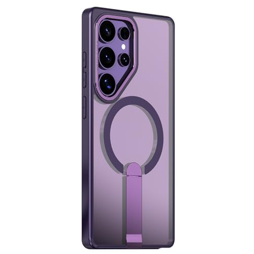 Coque Samsung S26 Ultra antichoc magnétique translucide support intégré