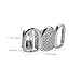 Ipetboom Silver Tooth Grills for Men and Women Hip Hop Style Zirconia and Mouth Jewelry Unique Design for Parties and Performances Comfortable Fit Fashionable Accessories