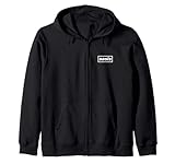 Official Oasis Merchandise Oasis Small Pocket Logo Felpa con Cappuccio