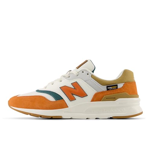 New Balance Men's 997H V1 Sneaker, Sea Salt/Infield Clay/New Spruce, 142