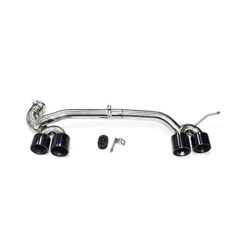 Embout Echappement Silencieux BMW F30 F31 320i 318i quadruple sortie acier inoxydable noir