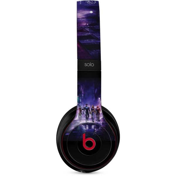 Skinit Decal Audio Skin Compatible with Beats Solo 2 Wireless - Officially Licensed Warner Bros Gotham Knights Design