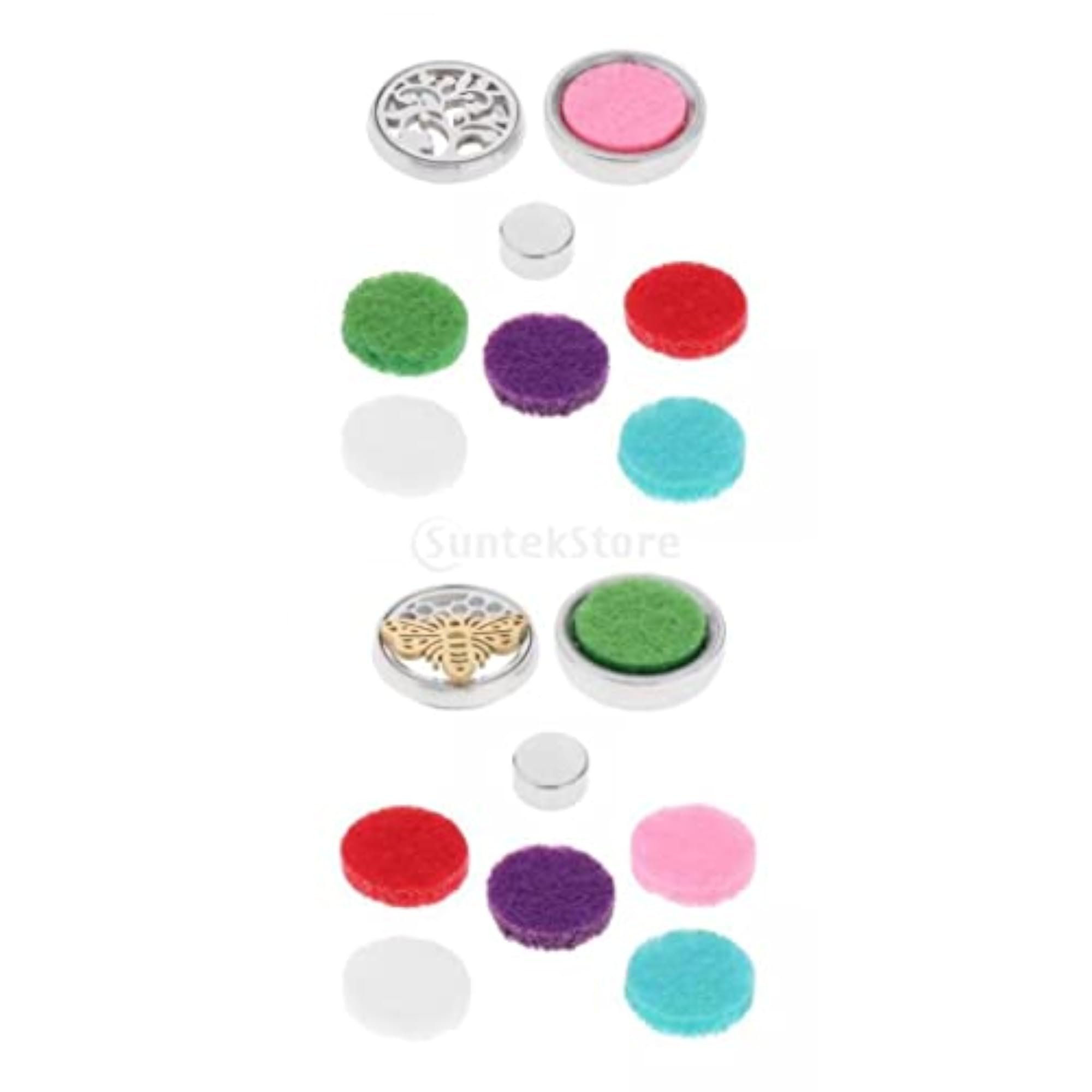 2 Sets 10mm Mask Aromatherapy Buckle Clip Diffuser
