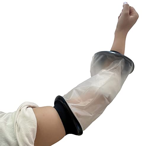 Waterproof PICC Line Shower Cover, Adult PICC Line Home Antibiotic IV Line Shower Protector for Chemothgerapy, Chemo Infusion and Wound ( Arm/Elbow)