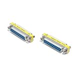 StarTech.com DB25 Slimline Gender Changer F/F - Serial/Parallel Gender Changer - DB-25 (F) to DB-25