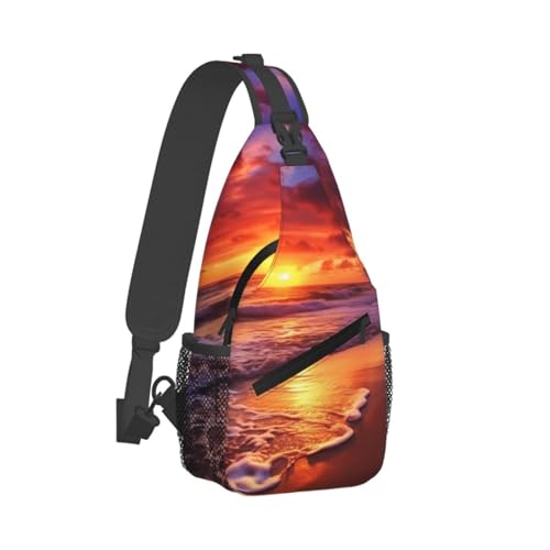 Bolso cruzado de pecho para hombre tipo bandolera negro miniatura 2