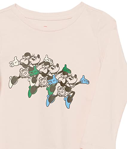 Image of Amazon Essentials Disney | Marvel | Star Wars | Frozen | Princess Girls and Toddlers' Long-Sleeve Tunic T-Shirts, Pack of 3