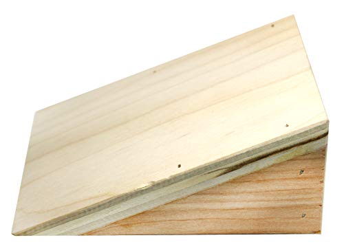 Wide Kicker/Bank Fingerboard Ramp - Handmade in USA - 5.5\" Long, 2.25\" Tall - Teak Tuning - Thumbnail 2