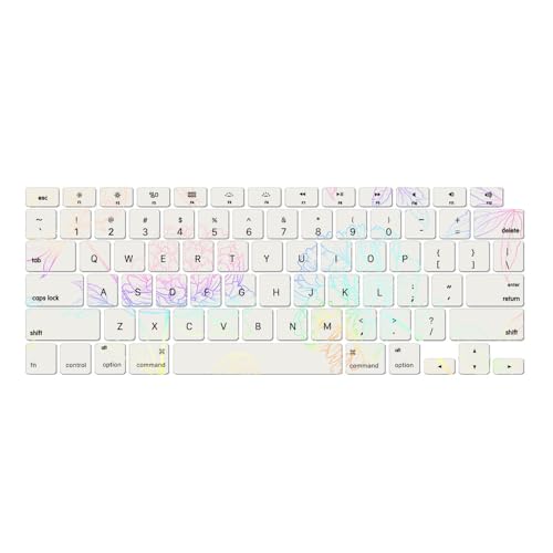 Carcasa rígida para MacBook Pro 13 con protector de teclado transparente 4