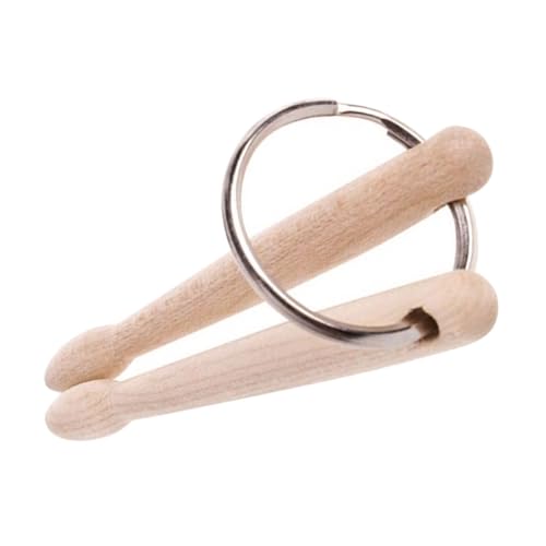 Llavero con diseño de tambor para baterista, anillo estético para llaves, colgante decorativo para bolsas miniatura 1