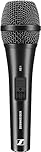 Sennheiser XS 1 Dynamic Cardioid Vocal Microphone | Microphone Clamp & Transport Bag Included | For Singers, Presenters & Entertainers | Black (507487)