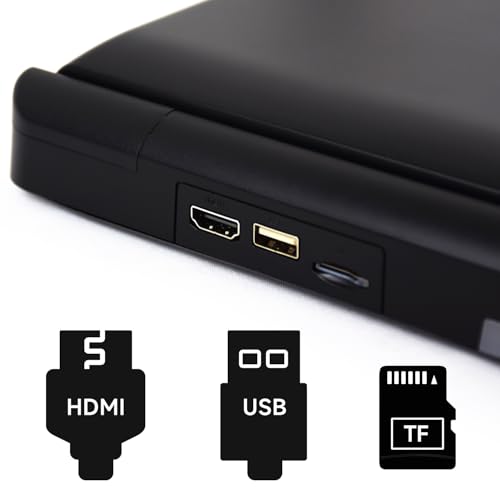 Image of 17.3 Inch Car Overhead Flip Down Monitor Screen Capable of displaying 1080P Videos high Definition Digital TFT Wide Screen Comes with HDMI IR FM USB and SD Capabilities