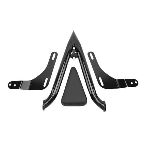 Dossier arrière de passager moto noir de haute finition pour Rebel CM1100