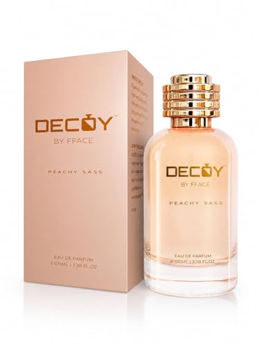 Image of Decoy Luxury Peachy Sass EDP Perfume for Women | Fresh Fruity Floral Eau De Parfum | Neroli, Raspberry & Honey Fragrance for Office, College & Daily Wear | Premium Feminine Scent | Travel Friendly Perfume Spray | 100ML (Peachy Sass)