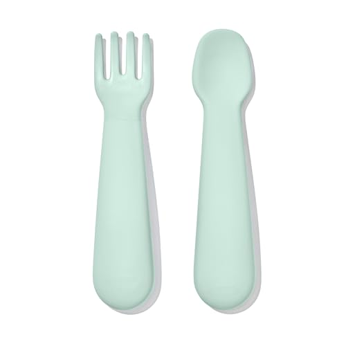 OXO Tot Mini Fork & Spoon Set – Opal
