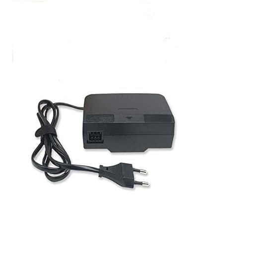 WICAREYO Netzteil Kompatibel für N64, Stromversorgung AC Adapter Kompatibel für N64, EU Stecker