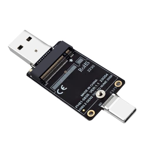Adaptador Convertidor USB A y USB C para Disco 2230 miniatura 3