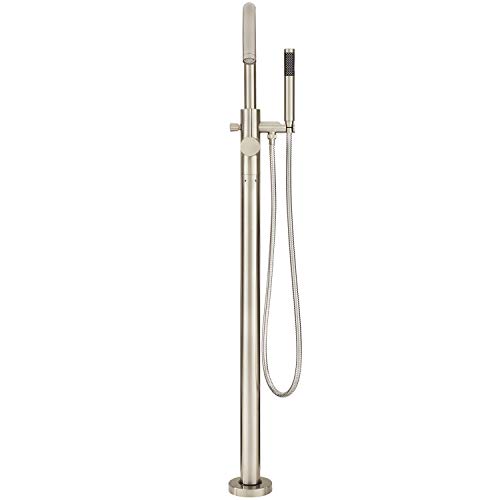 Pfister LG61MFK Modern Free Standing Tub Filler in Satin, Brushed