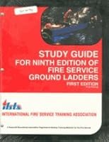 Study Guide Fire Service Ground Ladders 0879391324 Book Cover