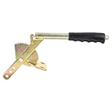 HEMOTON Bremshebel für Anhänger Handbremse Rutschfester Mechanischer Bremsgriff Langlebiger Trailer Hand Brake Lever Einfache Installation Passend für Wohnwagen und Caravan Goldfarben