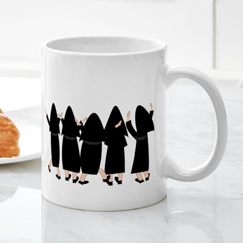 Taza de café cerámica 11 oz Five Nuns miniatura 6