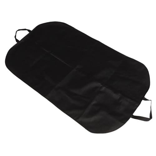 Vaguelly Portable Travel Garment Bag Folding Clothes Protector for Business Trips Large Suit Cover for Long Dresses and Coats Black
