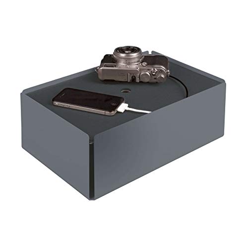 Preisvergleich Produktbild Konstantin Slawinski Charge-Box fehgrau Filz grau Kabelbox