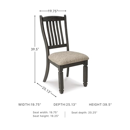 Image of Signature Design by Ashley Tyler Creek Upholstered Dining Chairs, Set of 2