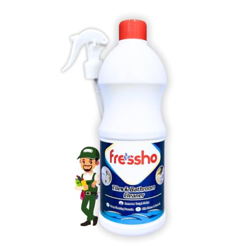 Image of Tiles & Bathroom Cleaner (750 ML) | Powerful Stain Remover for Ceramic, Marble & Granite | Deep Cleaning Liquid for Tiles, Floors & Surfaces