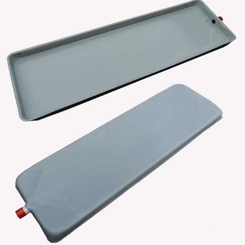 Indoor Air Conditioner Condensate Drain Pan - AC Drain Pan with Drain Kit, Mini Split & Window Air Conditioner Accessories for Leak Prevention & Easy Maintenance