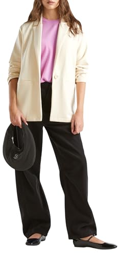 United Colors of Benetton Giacca 28Y6DW02U, Sabbia 3C9, L Donna