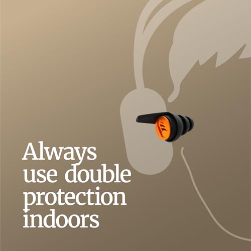 DYNAMIC ear filter Impulse Noise Filters for Shooting and Hunting Reusable Hearing Protection Also Ideal for Fireworks & Power Tools High Comfort 4 Ear Plug Sizes Included Patented Filter Technology