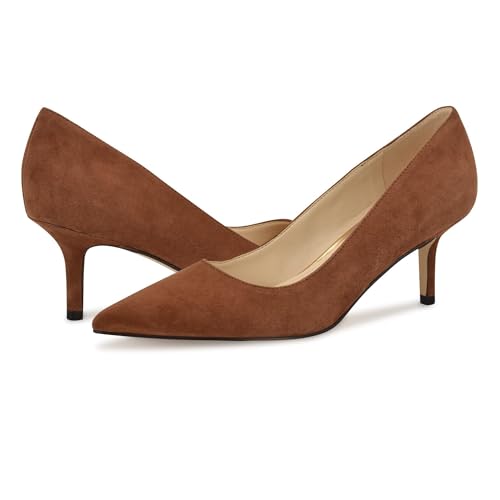 Image of Nine West Women's Arlene, Cognac Suede, 5 Medium