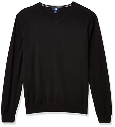 Cutter & Buck Men's Machine Washable Lakemont V-Neck Sweater