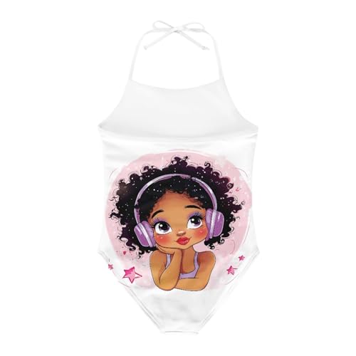 Cumagical Girls One Piece Swimwear UPF 50+ Sun Protection Quick Dry Fabric for Pool Beach Activities2