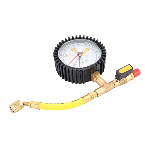 Juego de Manómetro Digital para Refrigeración AC/HVAC con Válvula Esférica para R134a, R22, R407C, R410A, R404A, R507, R422D y R32 miniatura 6