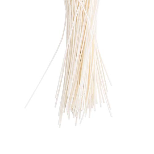100 piezas de mechas para velas de algodón natural 20 cm miniatura 6
