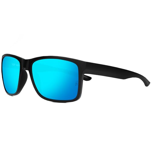 WISTON XL Z87 Sunglasses for Big Wide Heads Men Women, TR90 Ultralight UV400 Safety Glasses for Driving Outdoor W8701