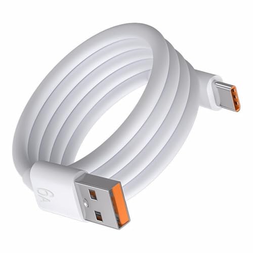 1 メートル/1.5 /2 USB A から USB C 電源ケーブルコードはタブレット電話の高速充電とデータ転送をサポート白急速充電