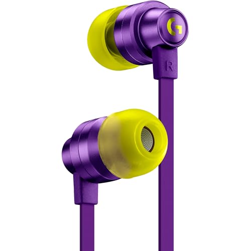 Logitech - G333 in-Ear Gaming Headphones Purple