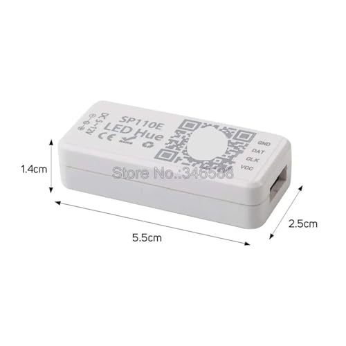 Controlador SP110E para tira LED direccionable DC 5V y 12V 3