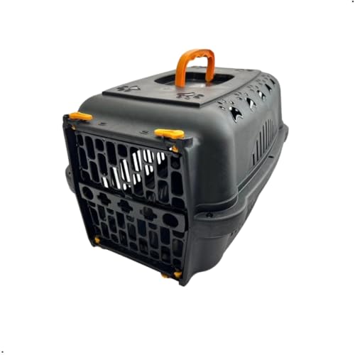 Caixa Bolsa Casa de Transporte para Gato Cachorro Animais Pet Cães(Amarela,Nº 3 - Animais até 15Kg)