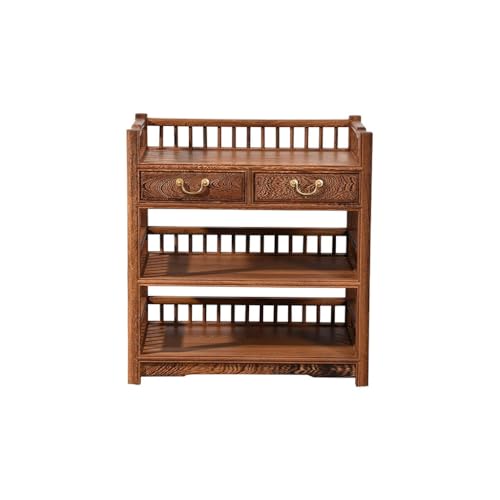 eexbz Sofa Wooden Chinese Sofa Side Table Living Room Corner Table Kitchen Tea Rack Sofas for Living Room