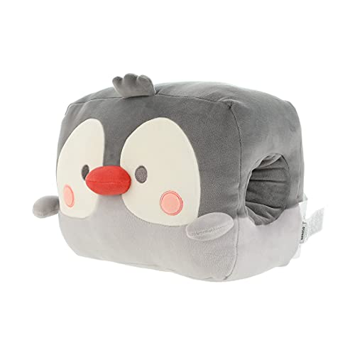 MINISO Penguin Nap Pillow (Grey) Plush Toy Stuffed Animal Toys Pillow Plushies for Kids Toddler Toys Boys Girls