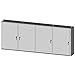 Saginaw Enclosures, SCE-48X4D15818, Free Standing Flange Disconnect Enclosure, 48H x 157.5W x 18D, 4 Door, Nema 3R,12,13, Metal