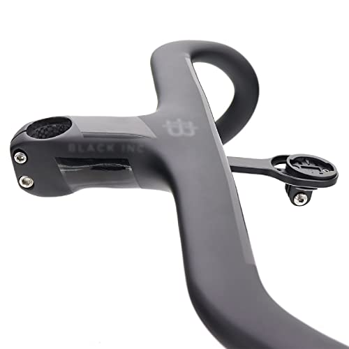 Rwlre 一体型ハンドルバー、ブラックカーボンファイバーロー